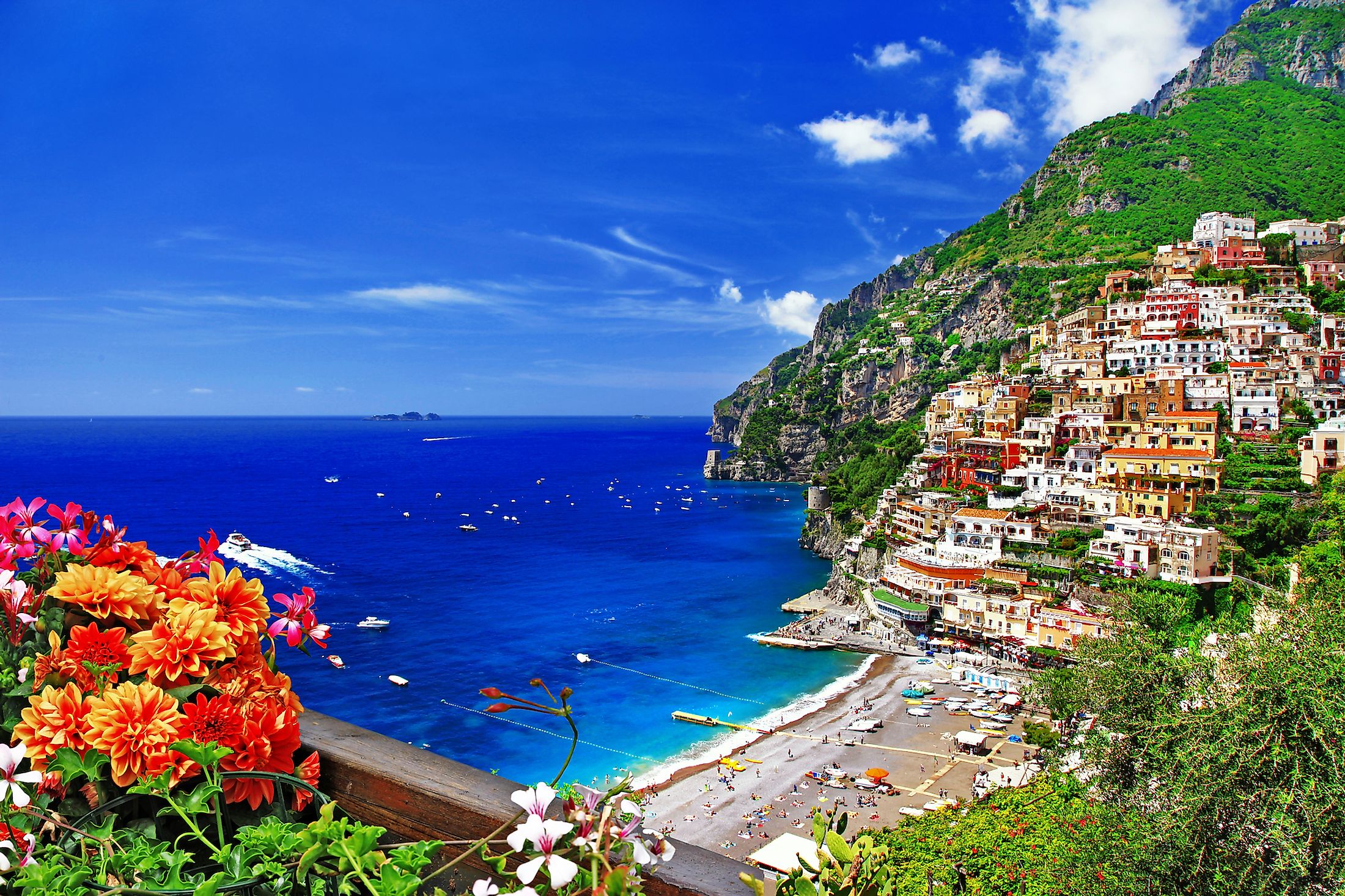 Positano, Italy.