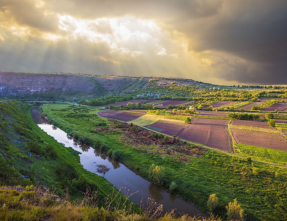The countryside of Moldova.