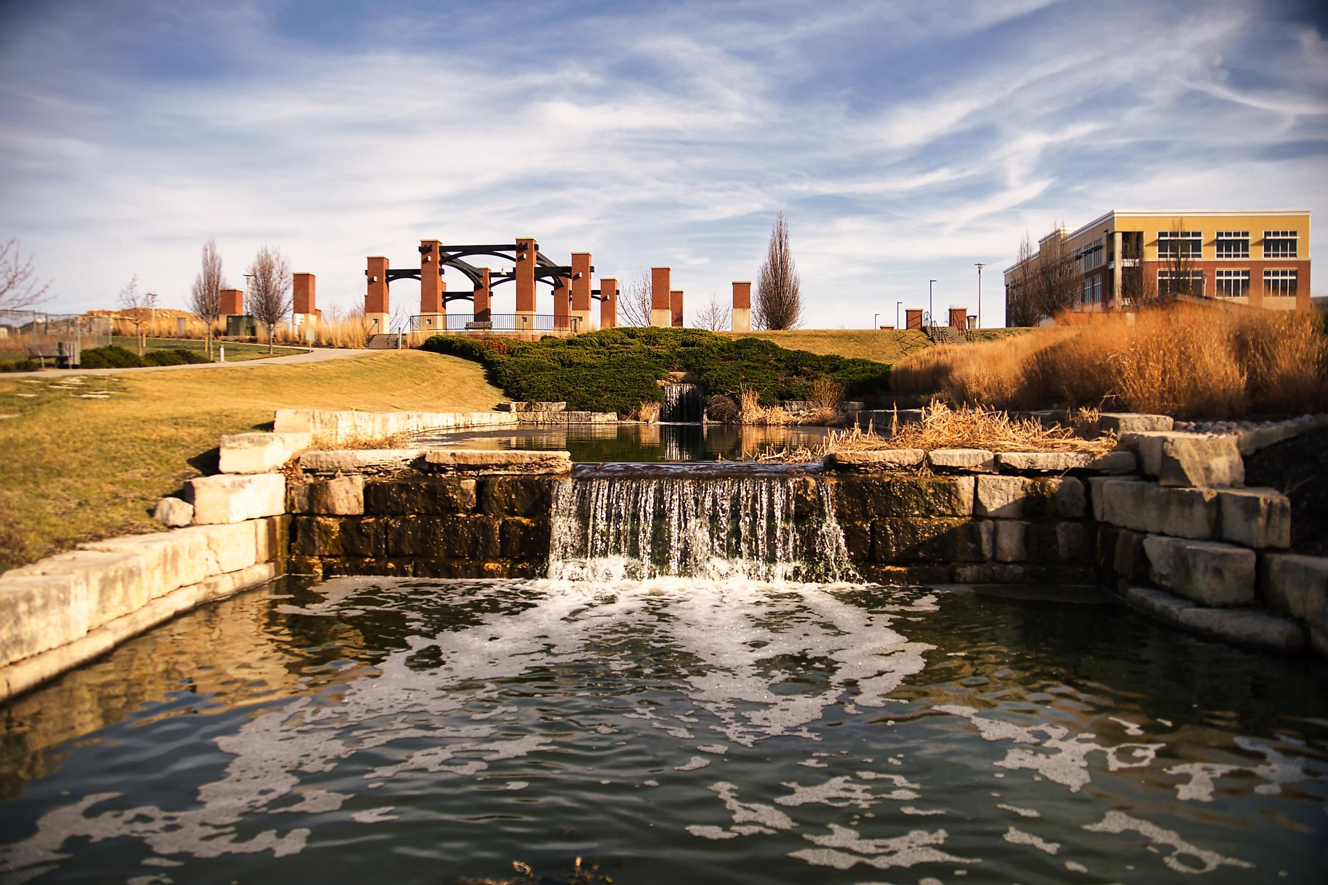 Central Green Park in Lenexa, Kansas.