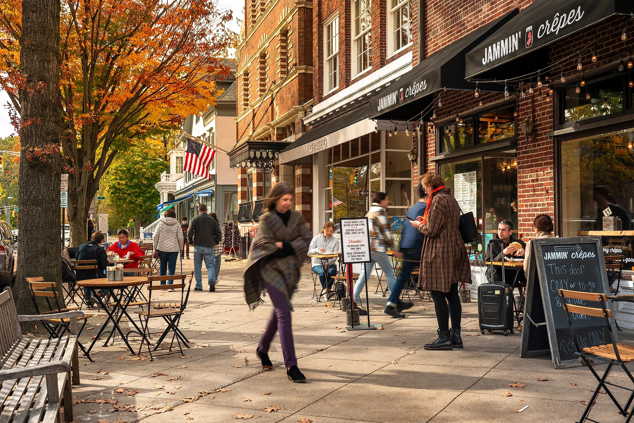 Downtown Princeton, New Jersey. Image credit: Cavan-Images / Shutterstock.com.