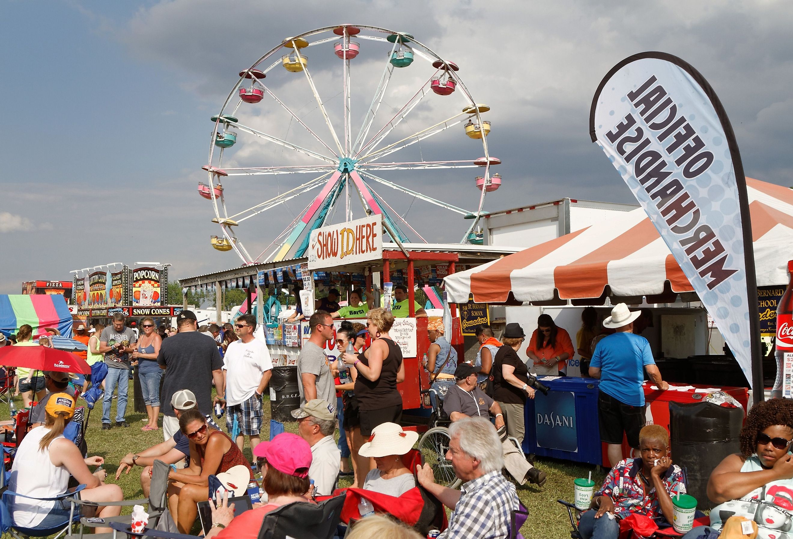 Crawfish Festival in Breaux Bridge, Louisiana. Image credit Pierre Jean Durieu via Shutterstock