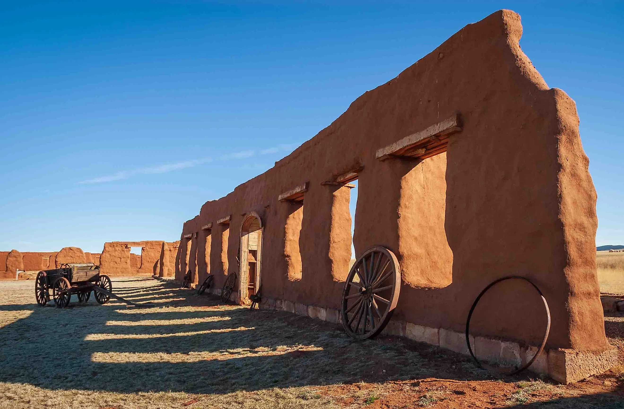 Fort Union National Monument in New Mexico.