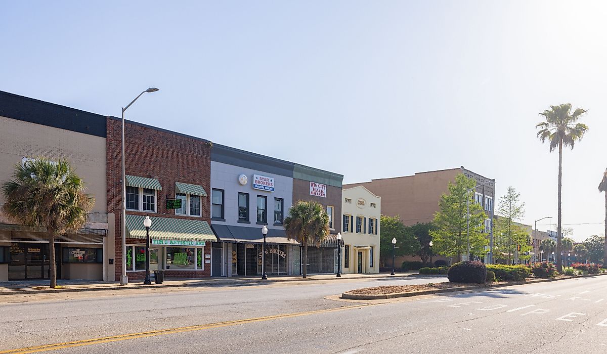 Albany, Georgia. Image credit Roberto Galan via Shutterstock