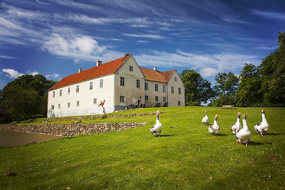 The Lord of the Manor collected taxes and labour from the serfs who lived on his land.