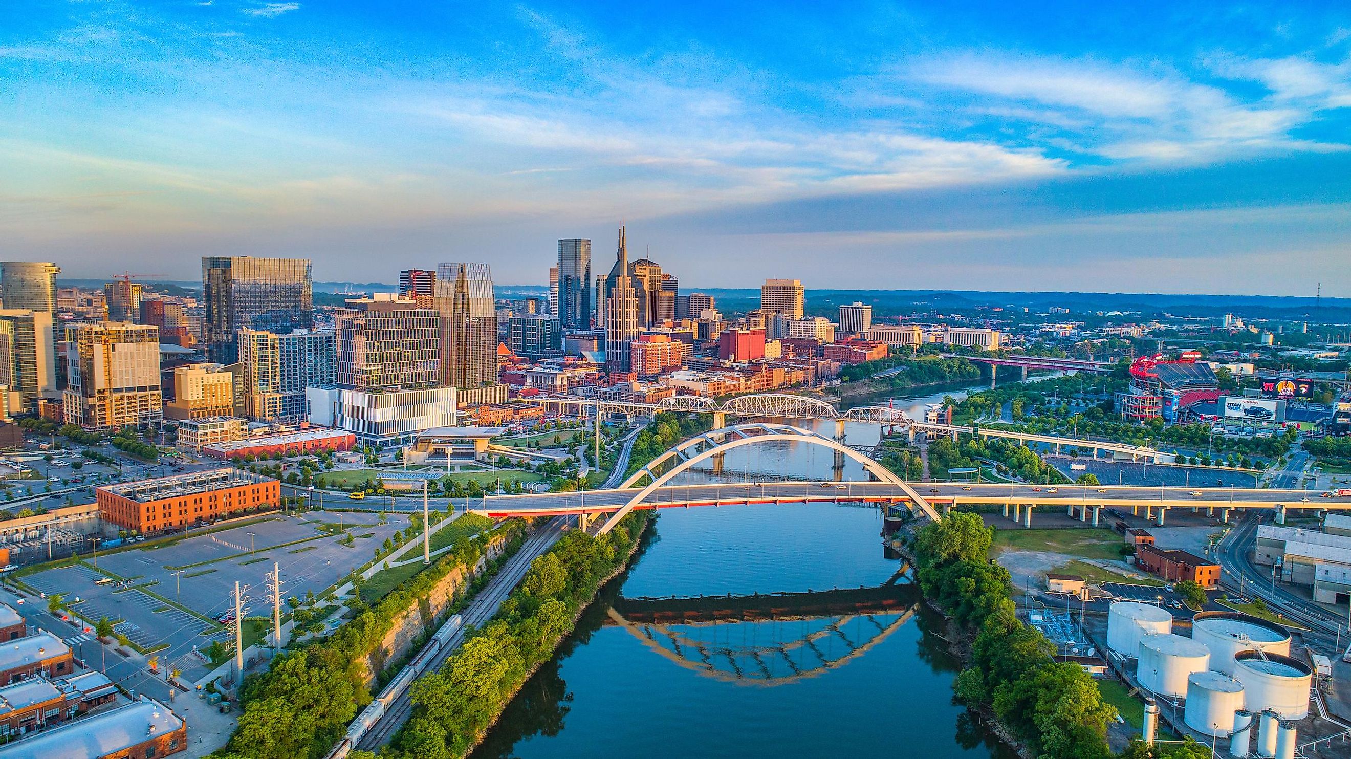 The gorgeous city of Nashville, Tennessee.