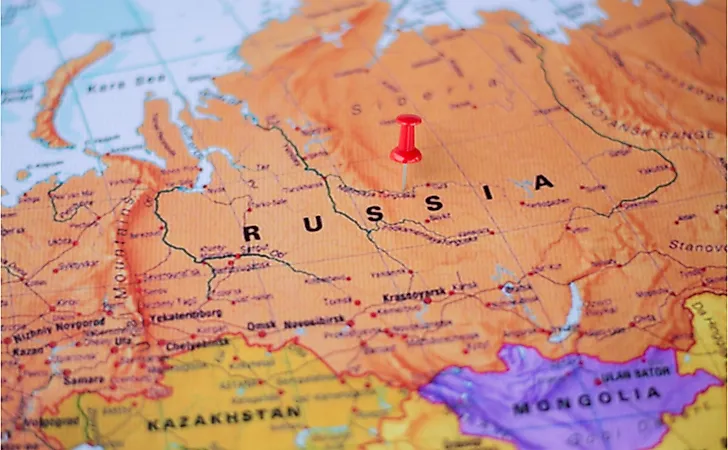 Russia is the world's largest country and Siberia is a part of it.