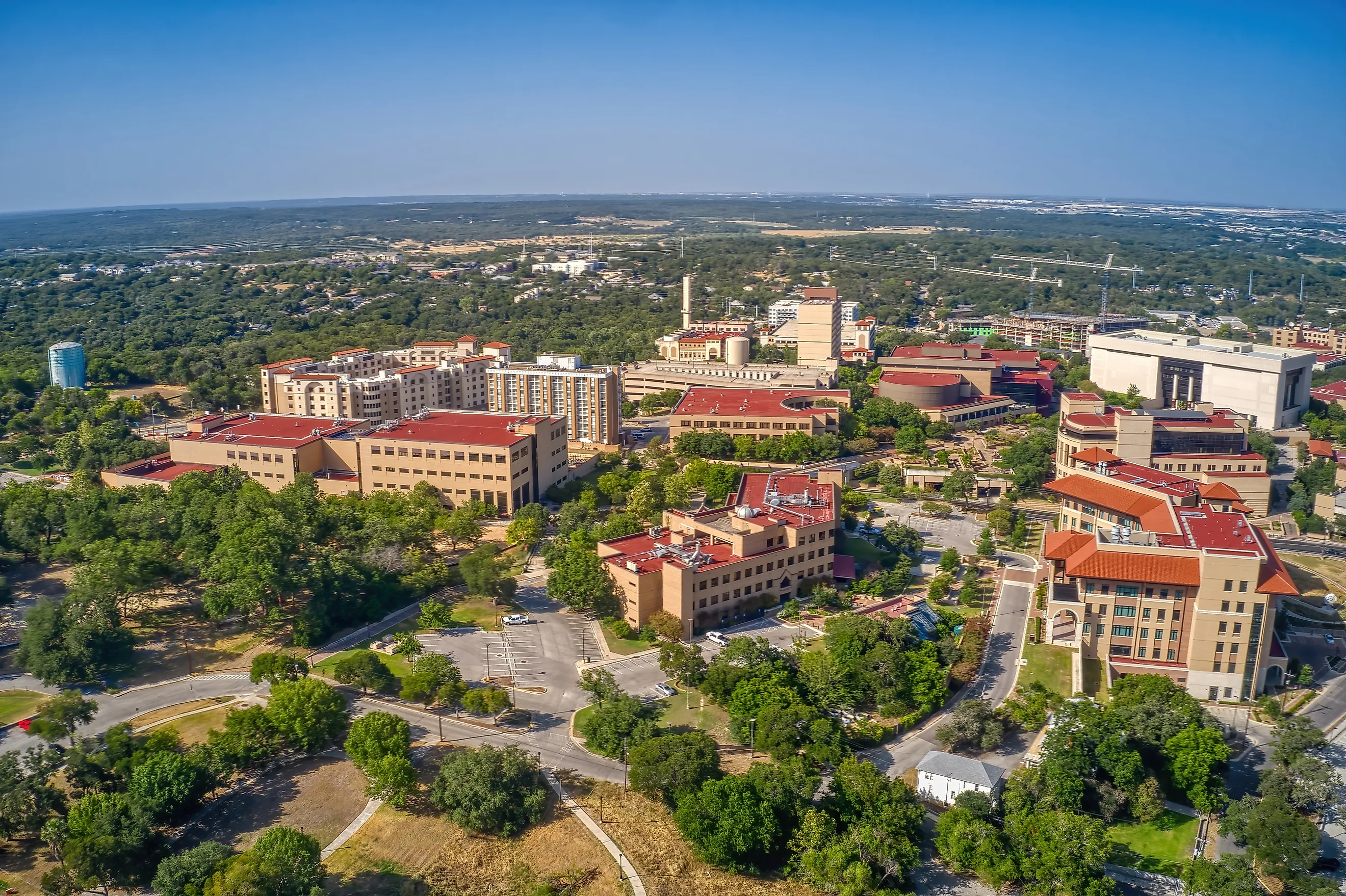 San Marcos aerial view