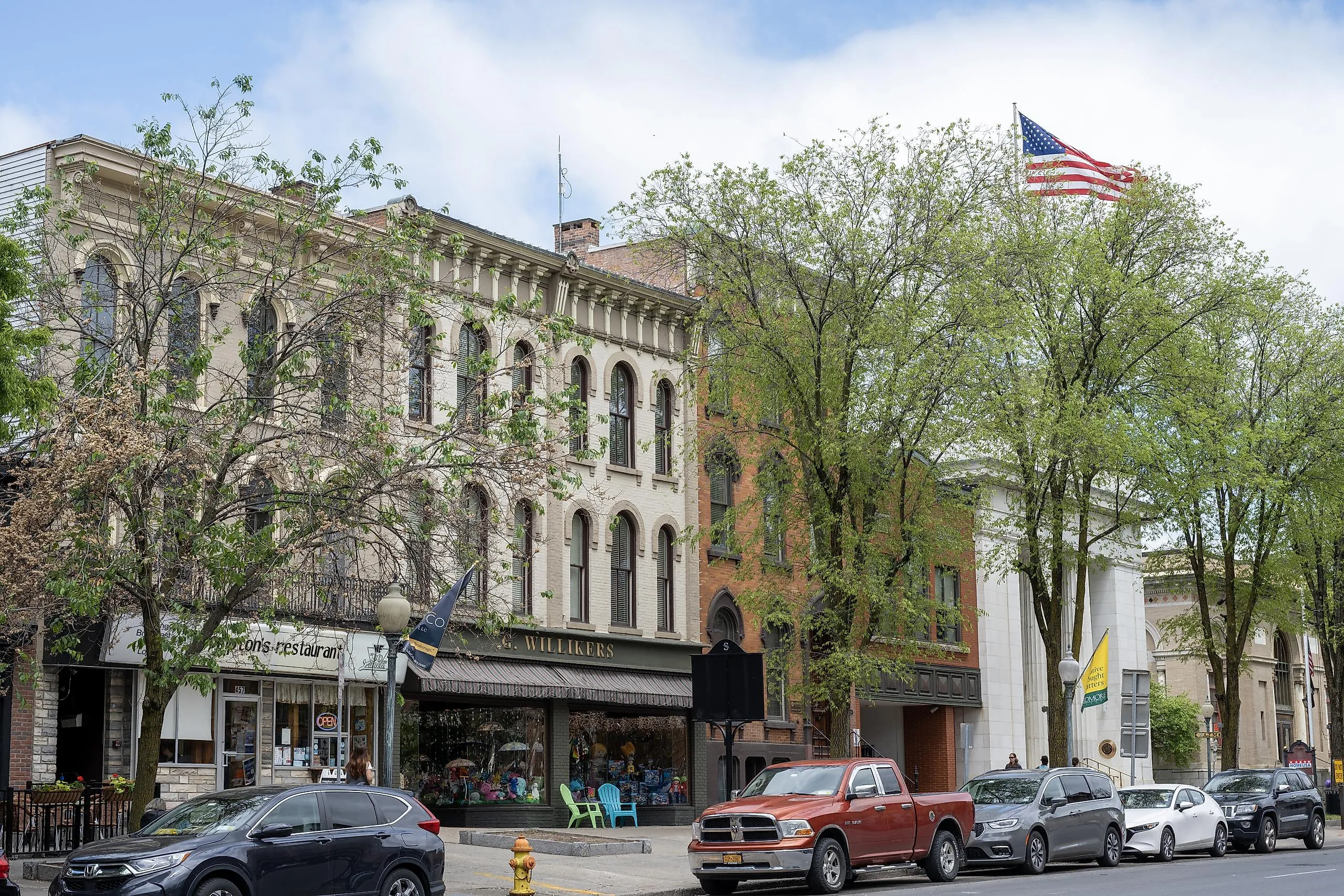 street view in Saratoga Springs, New York