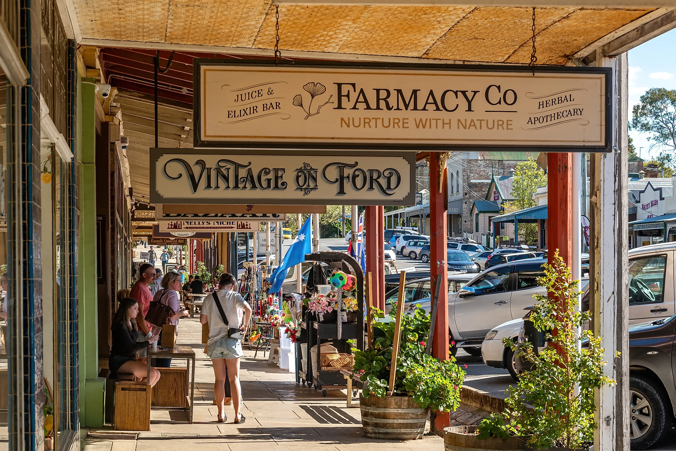 Street scene in historic Beechworth, Victoria, Australia. Image credit: Paul Harding 00 / Shutterstock.com.