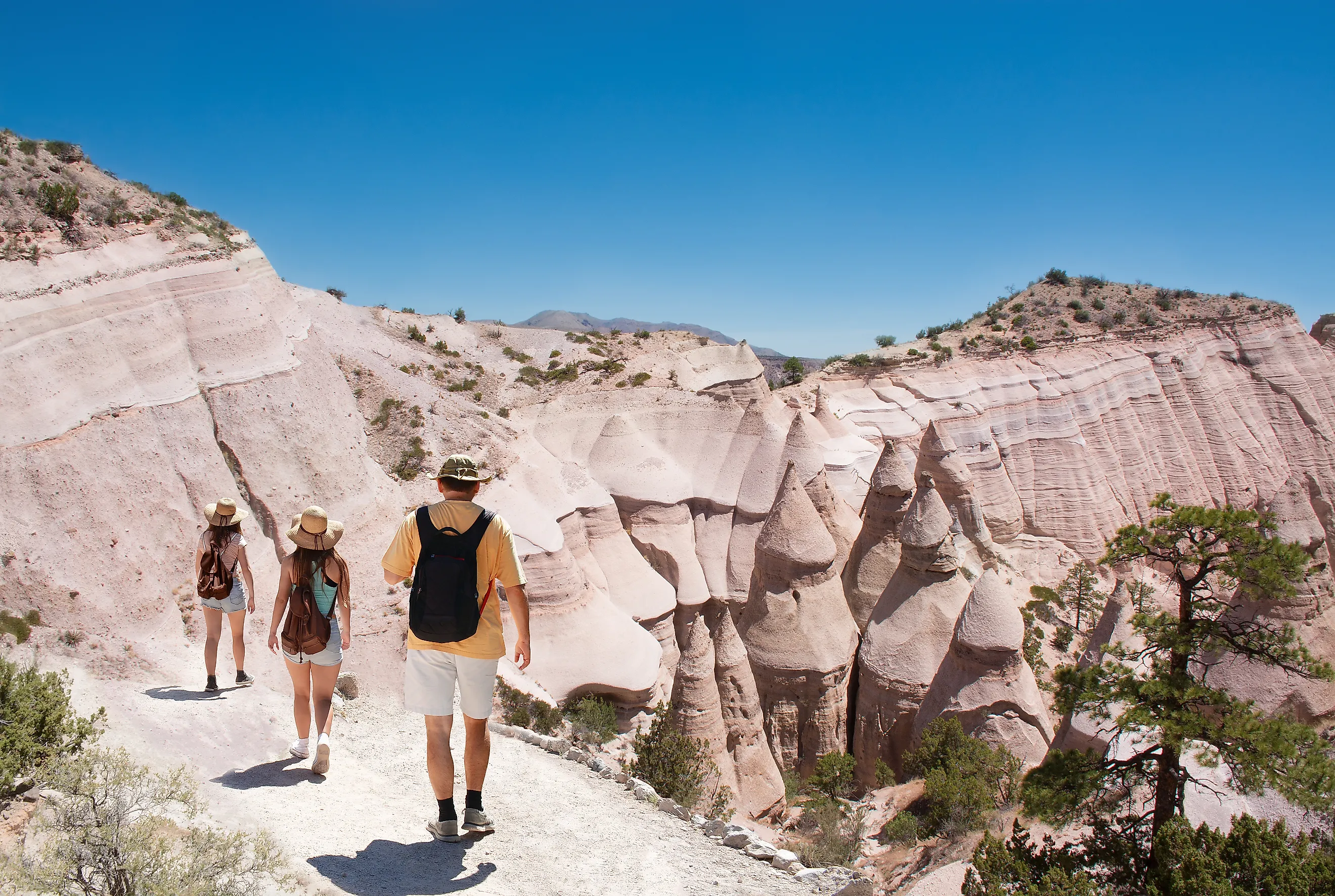 Kasha-Katuwe Tent Rocks National Monument close to of Santa Fe