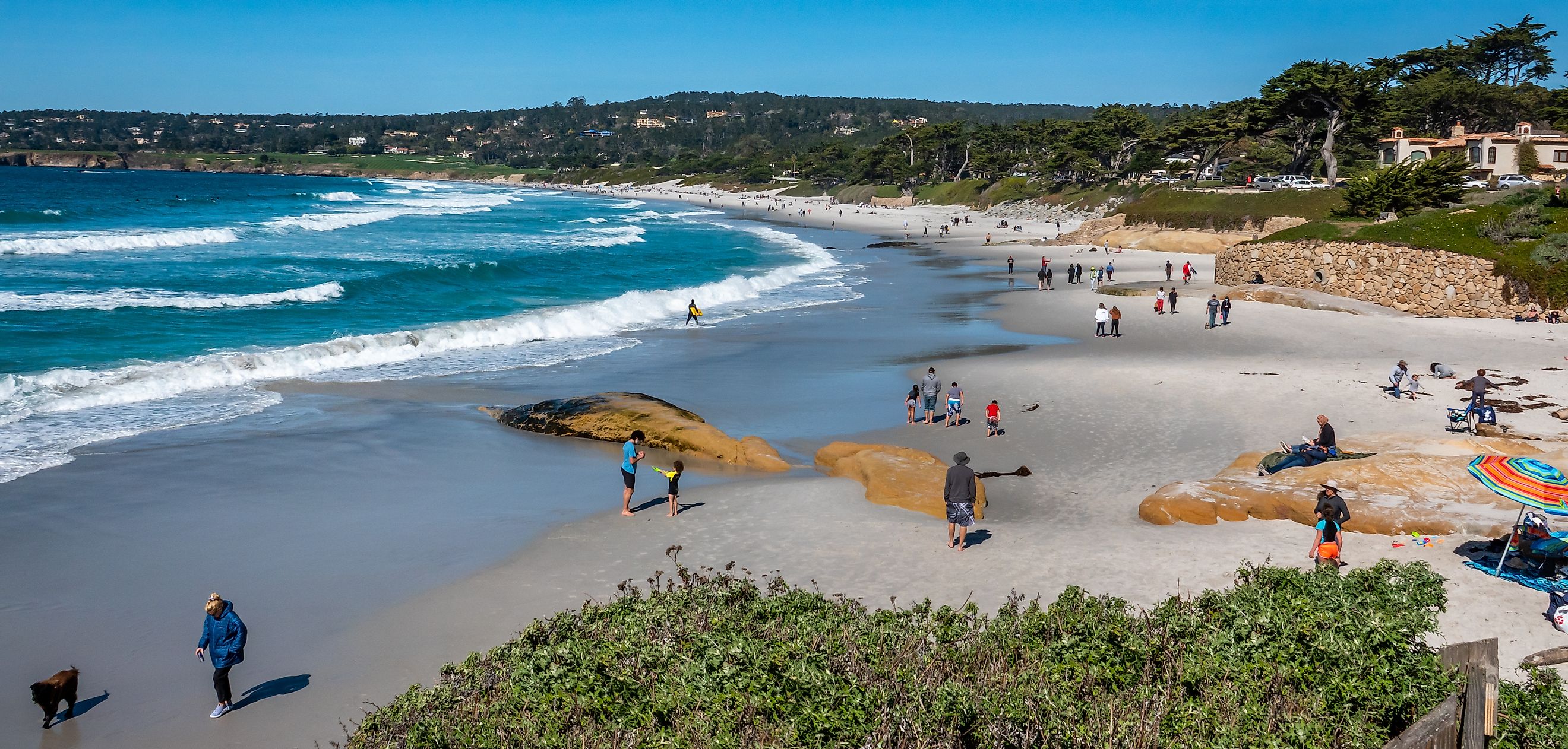 The beach at Carmel by the Sea, California. Editorial credit: David A Litman / Shutterstock.com.