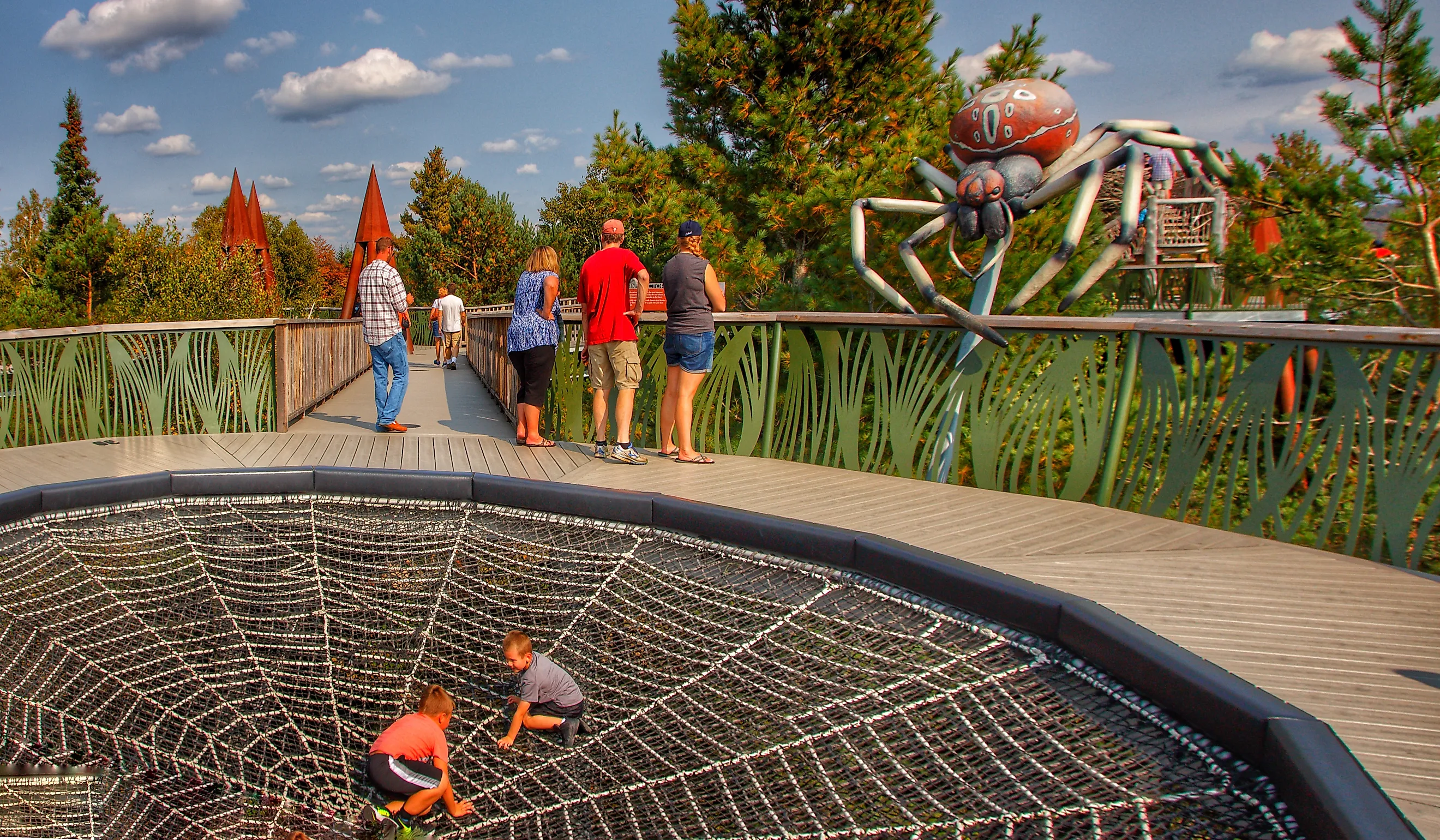 People enjoying their time at the Wild Center in Tupper Lake, New York. Image credit: Onasill-Bill Badzo via Flickr.com.