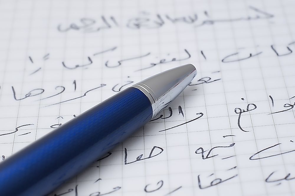Arabic is one of the official languages of Morocco.