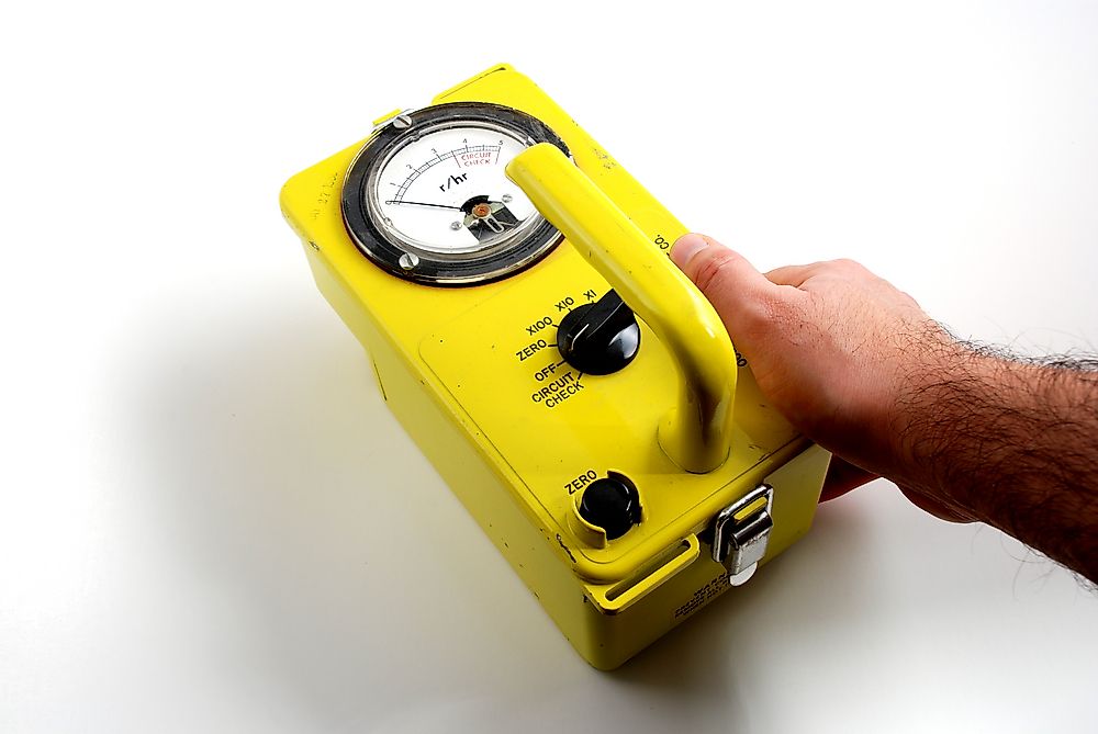 Once the Geiger-Müller tube was developed in 1928, things changed, and the Geiger counter could start being used to detect radiation.