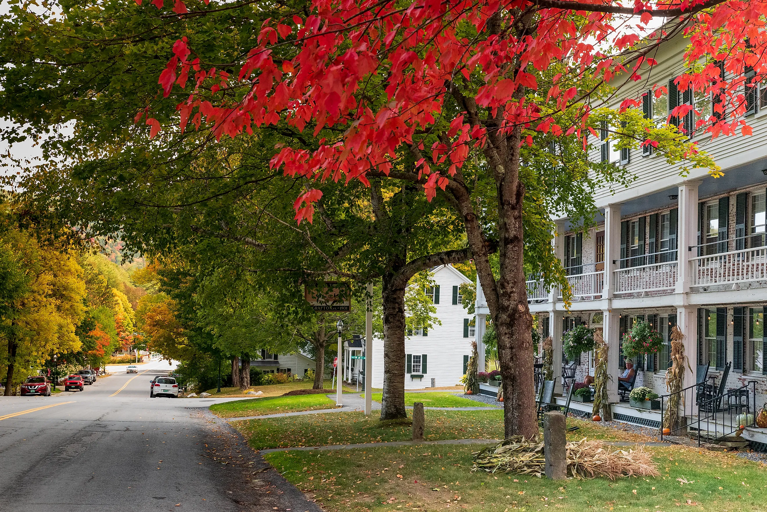 Storefront in Wallingford, Vermont. Editorial credit: Bob LoCicero / Shutterstock.com