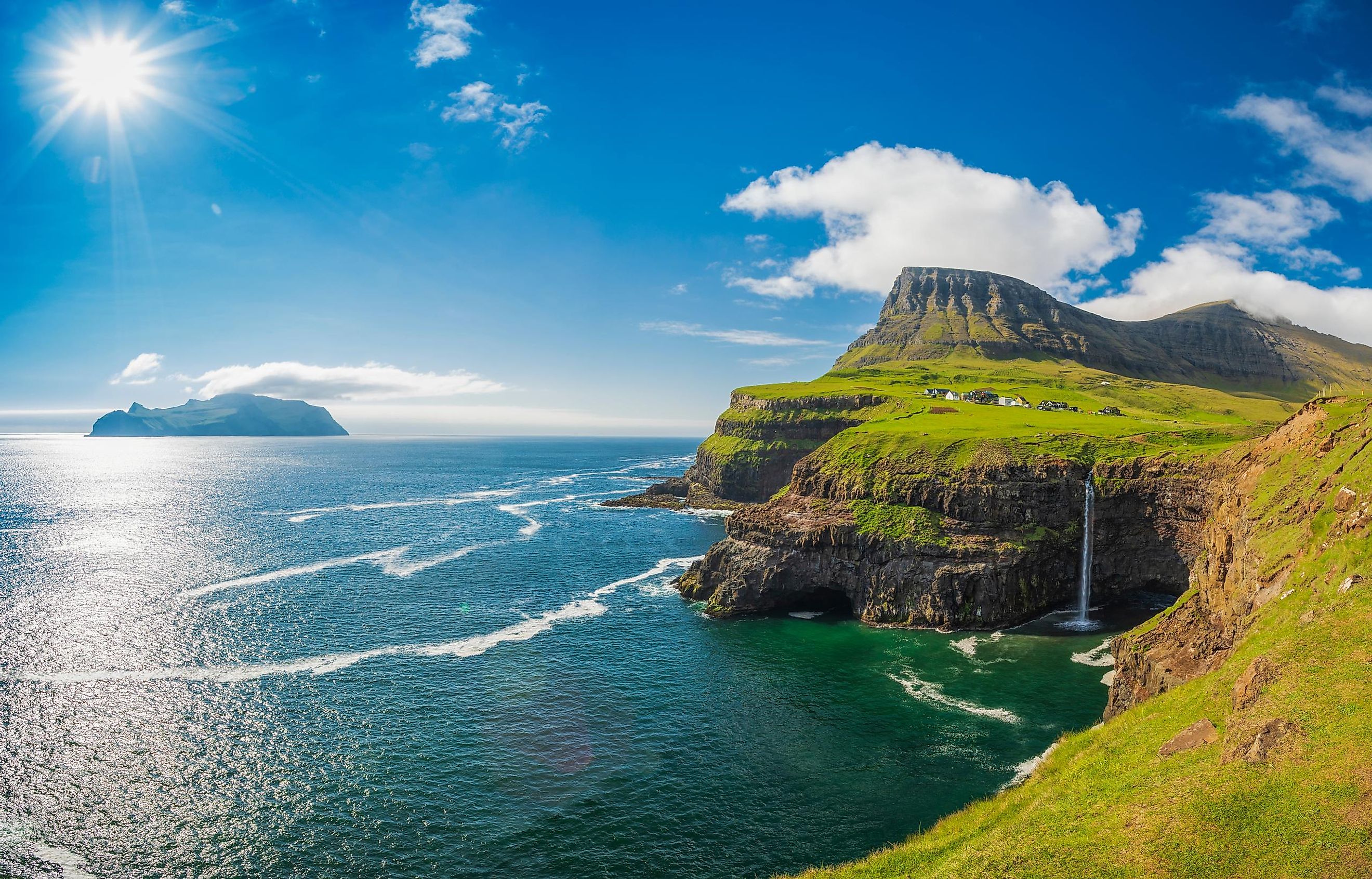 Vager, Faroe Islands, Denmark.