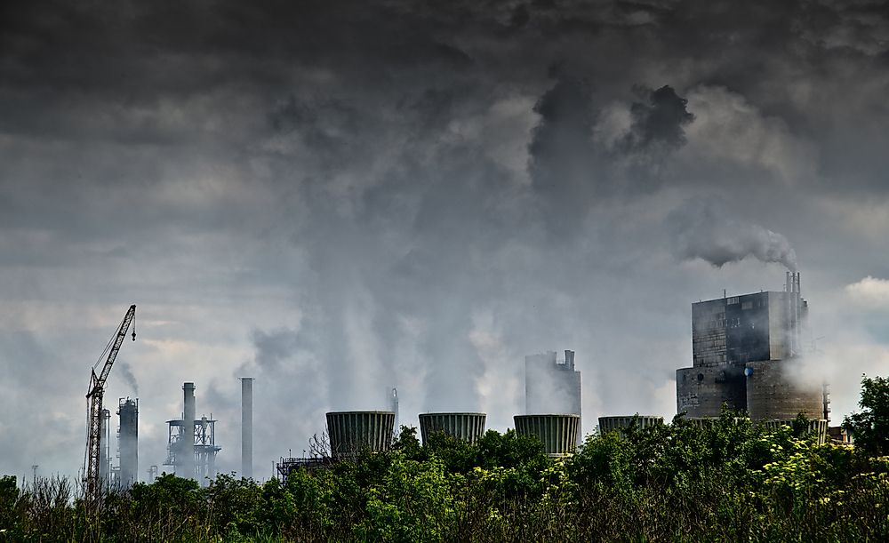 Some sources of air pollution are more obvious than others.