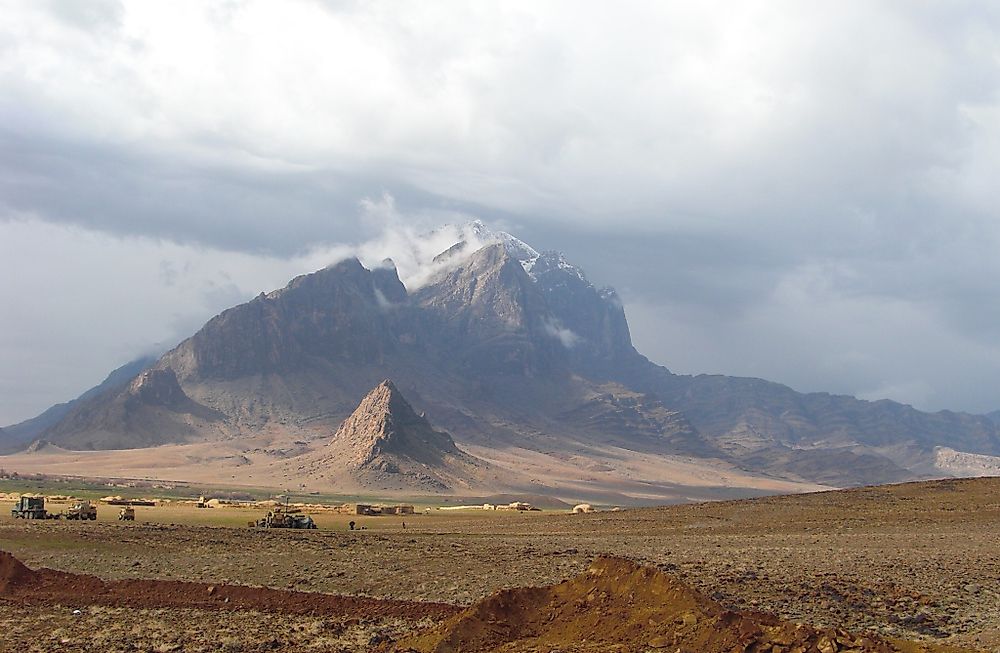 Mountains of Helmand Province.