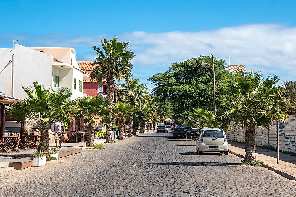 The island of Sal, Cape Verde.