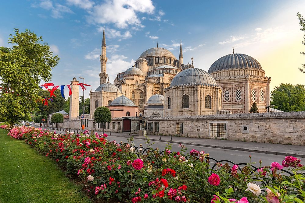 Sehzade Mosque in Istanbul, Turkey.