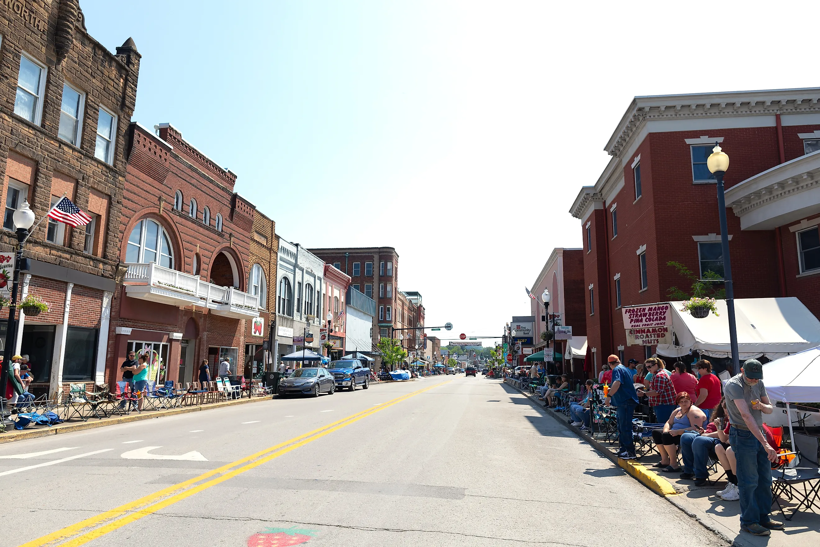 Main Street in Buckhannon, West Virginia. Image credit: Roberto Galan / Shutterstock.com