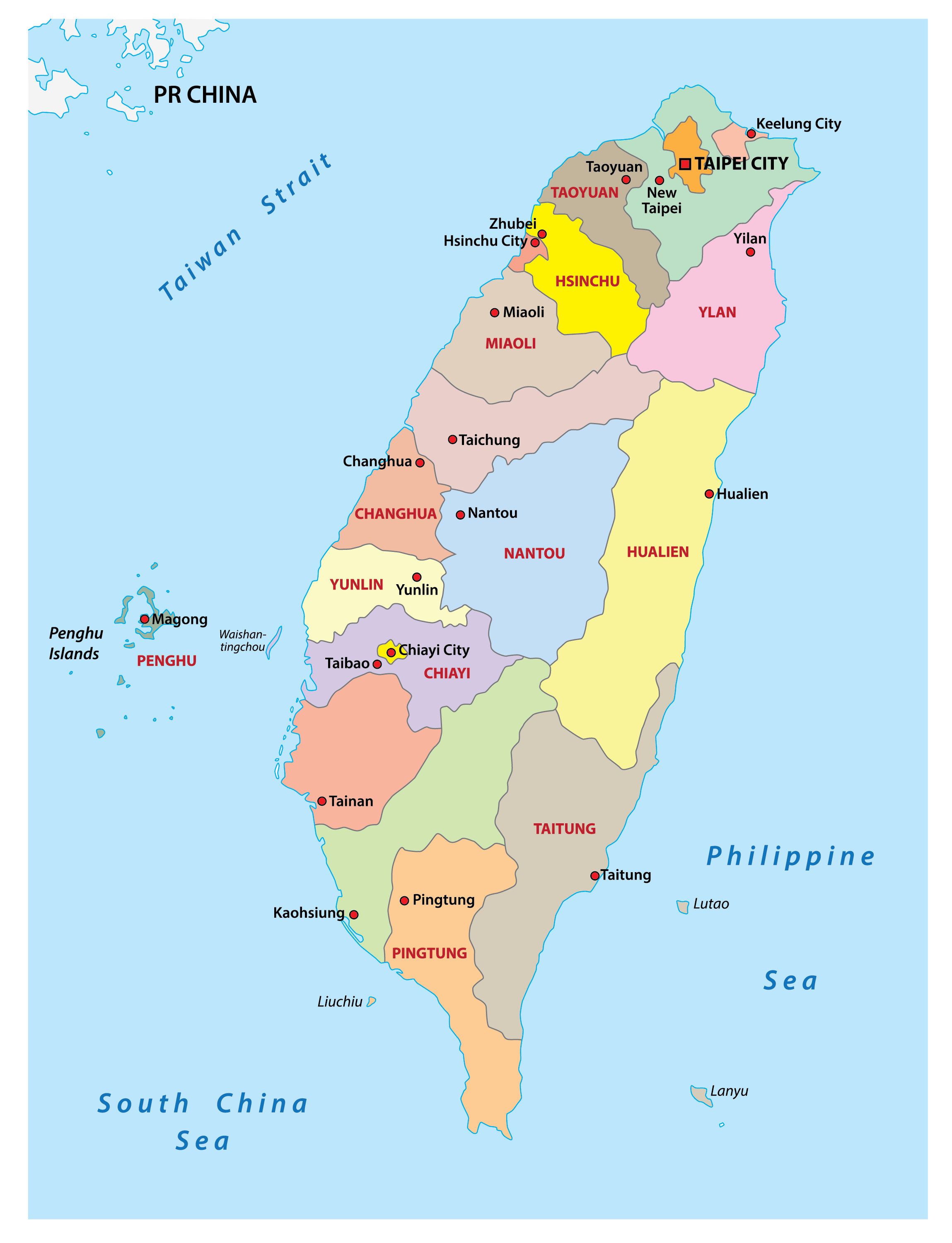 Taiwan Maps & Facts - World Atlas