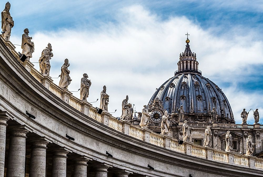 Vatican City is Europe's least populated country, with a population of under 1,000.