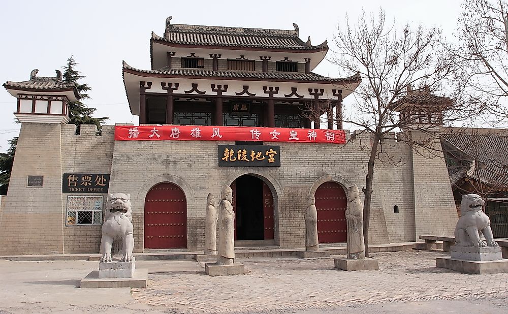 Empress Wu Zetian's tomb