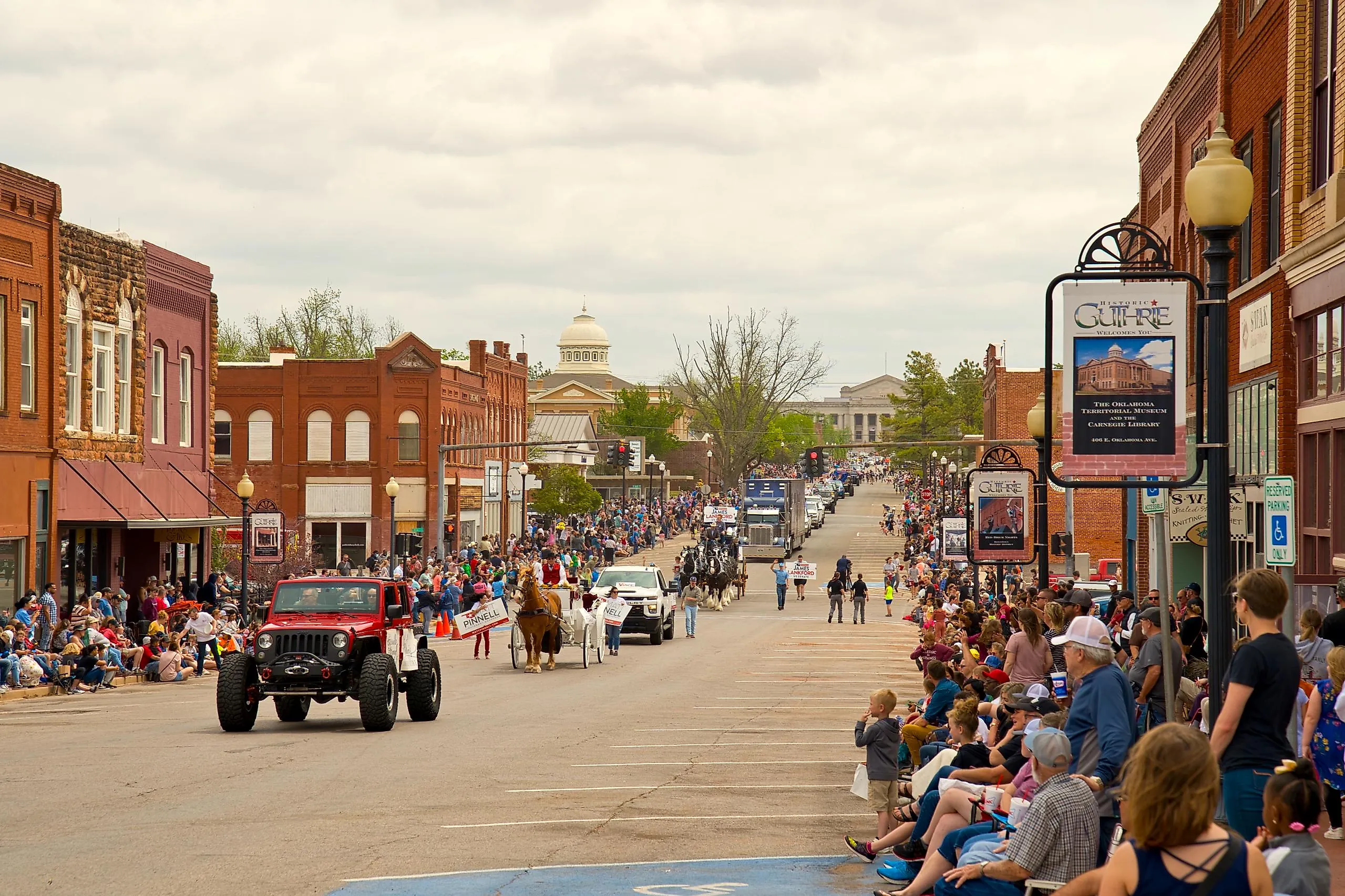 Guthrie, Oklahoma. Image by Andreas Stroh via Shutterstock.