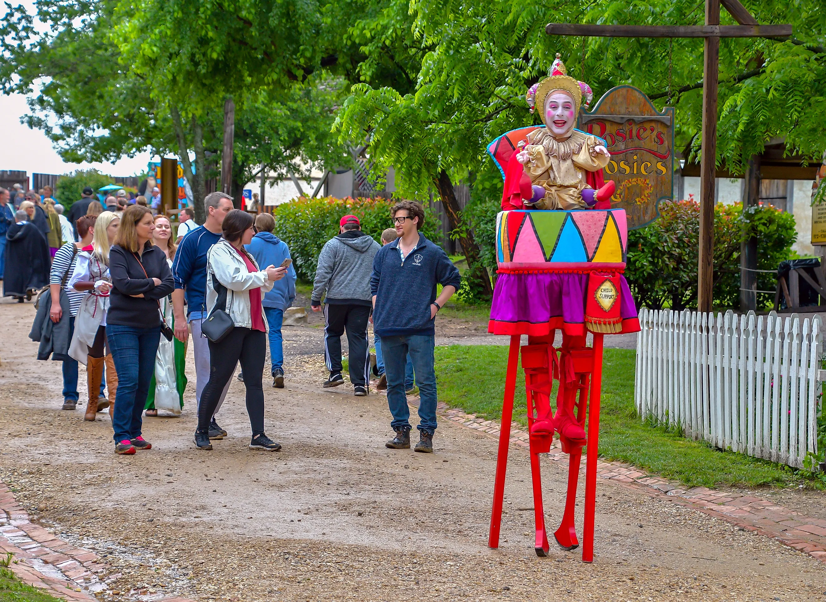 Scarborough Renaissance Festival in Waxahachie, Texas.