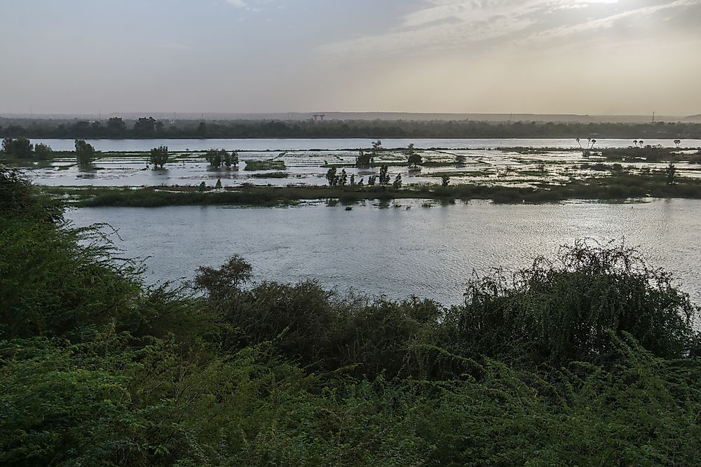 The Niger River near Niger's capital city of Niamey.