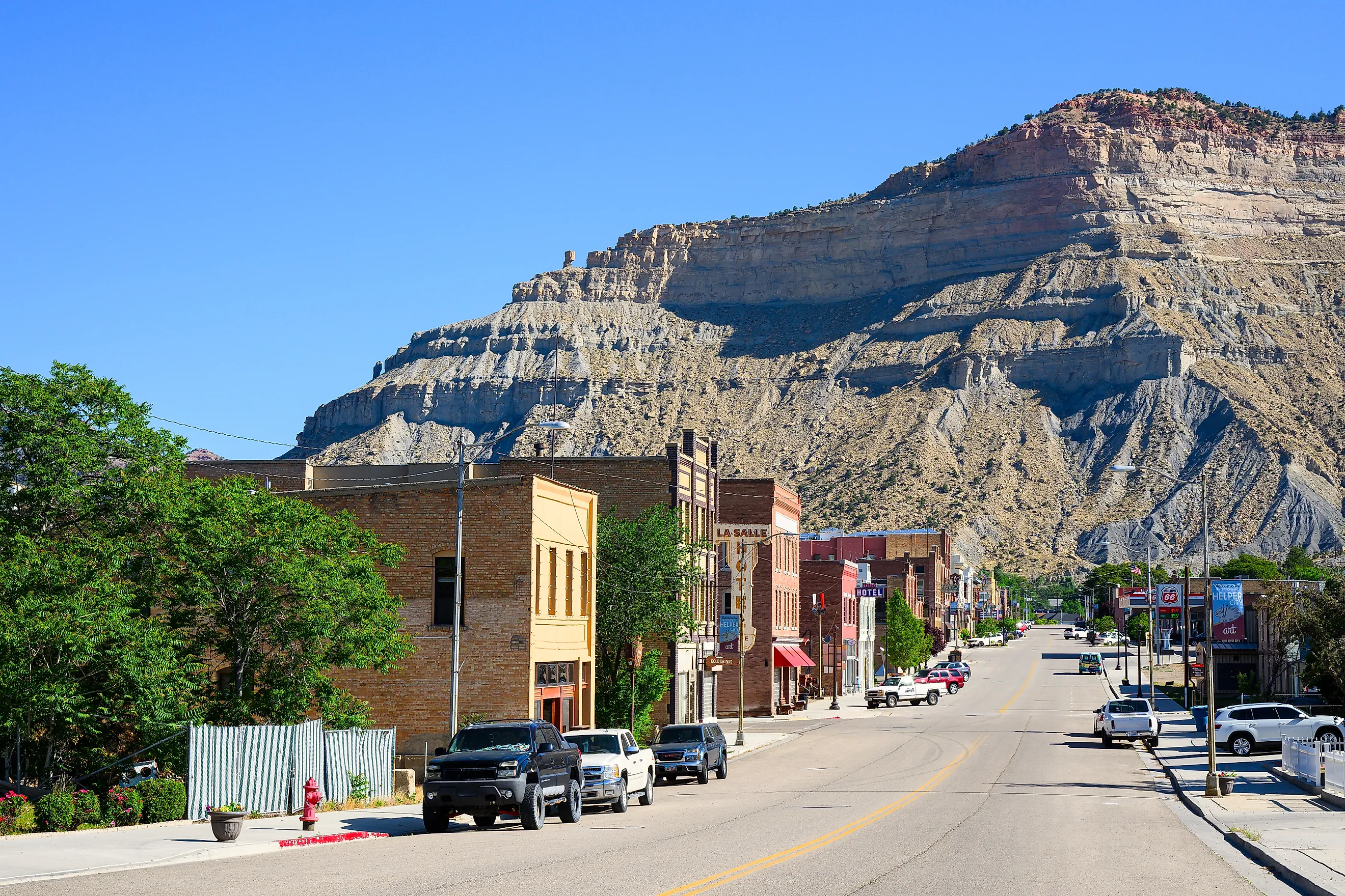 Helper, Utah. Editorial credit: Ian Dewar Photography / Shutterstock
