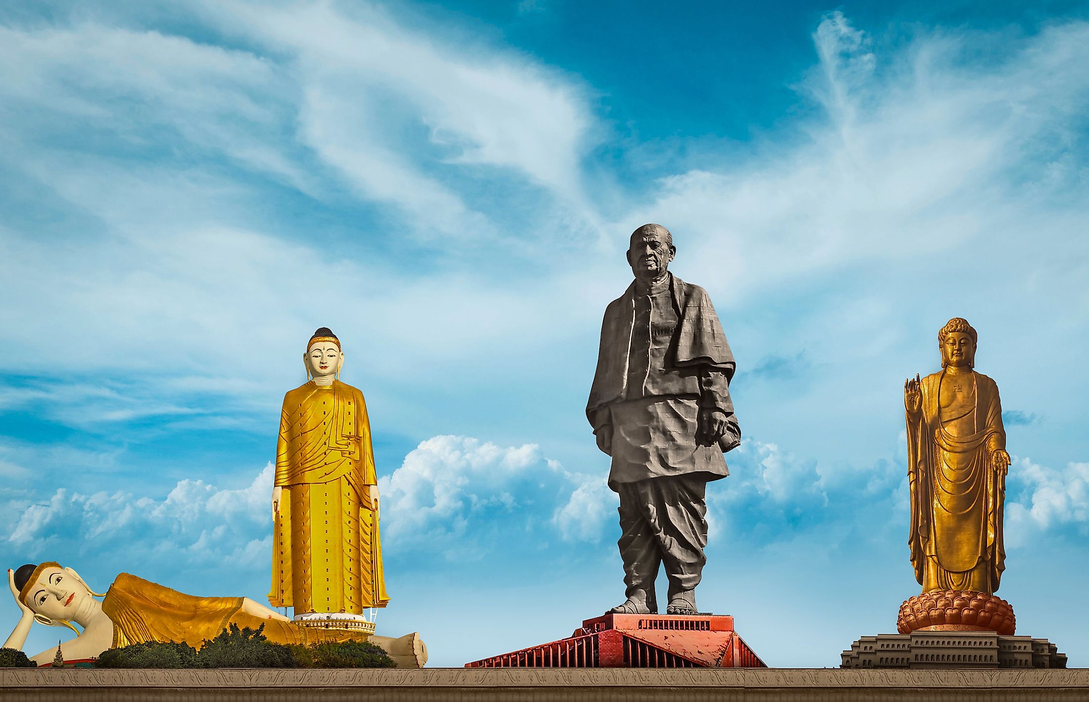 Tallest statues in the world.