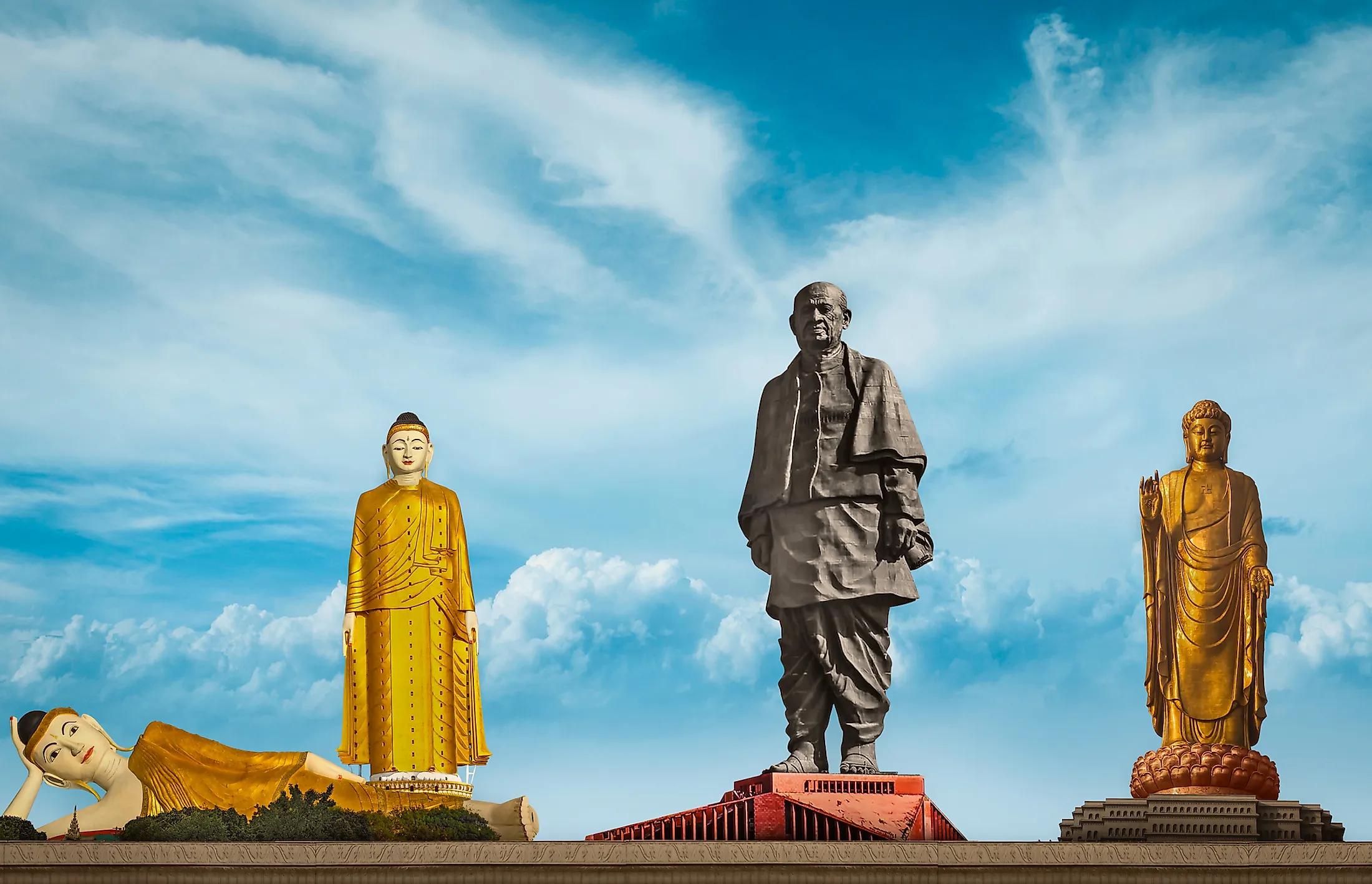 What Are the 5 Tallest Statues in the World?