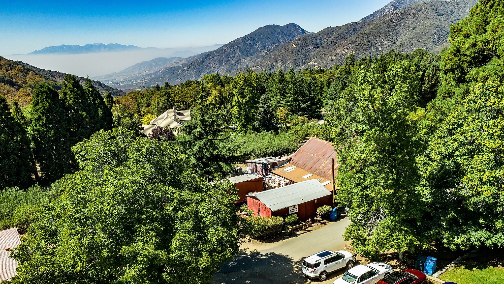 Aerial view of Oak Glen 