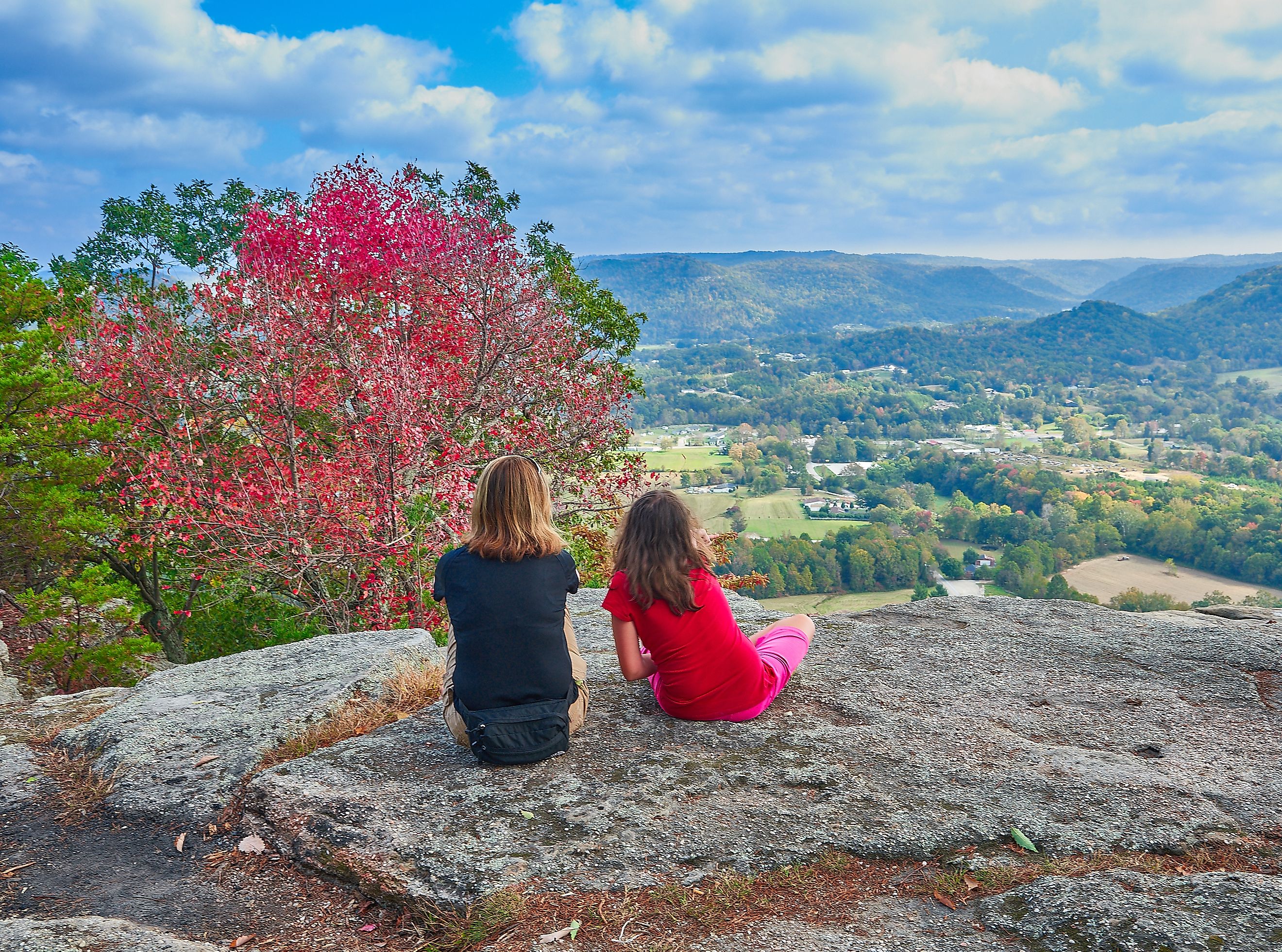 Scenic landscape near Berea, Kentucky.
