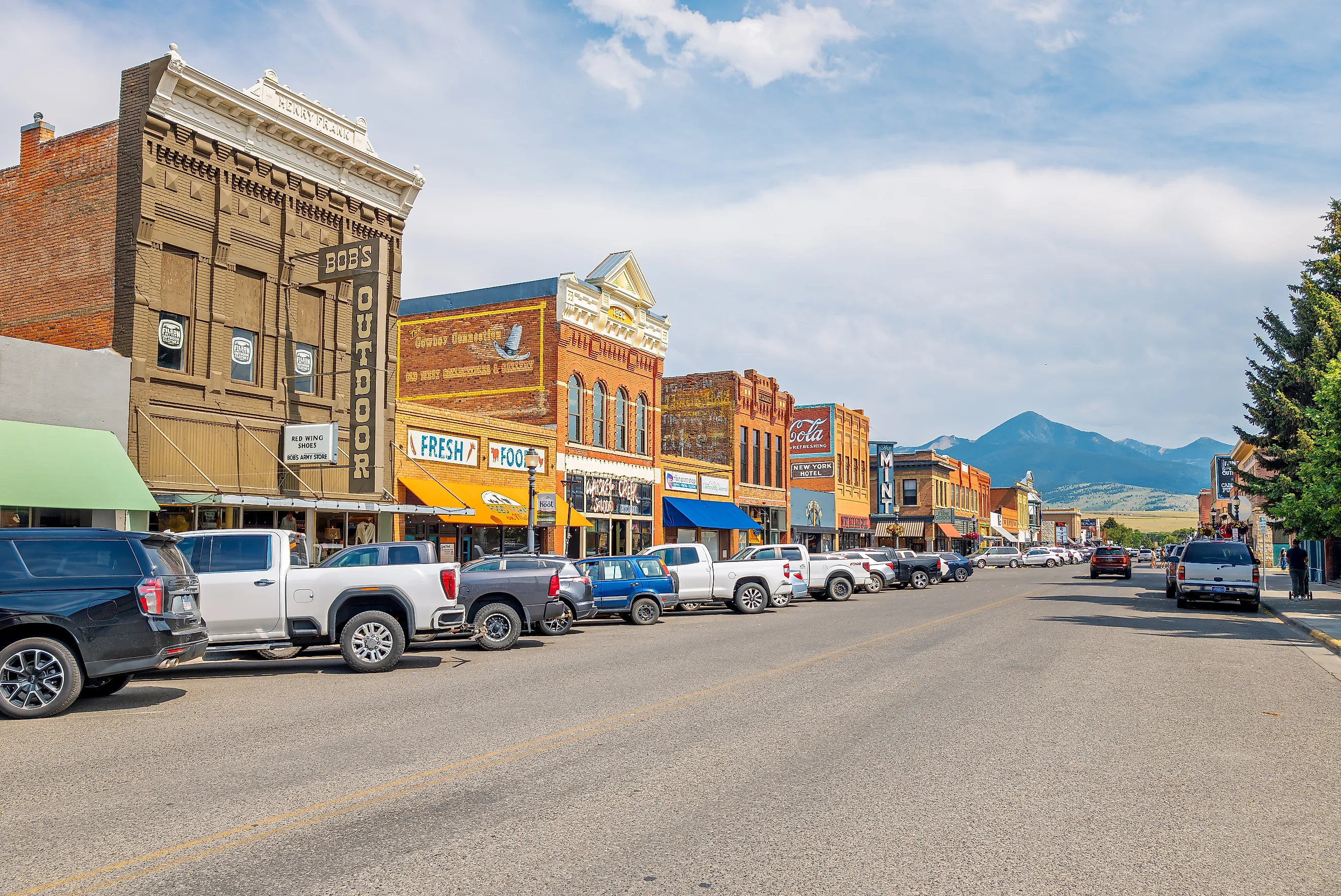 Downtown Livingston, Montana. Image credit: Kirk Fisher / Shutterstock.com