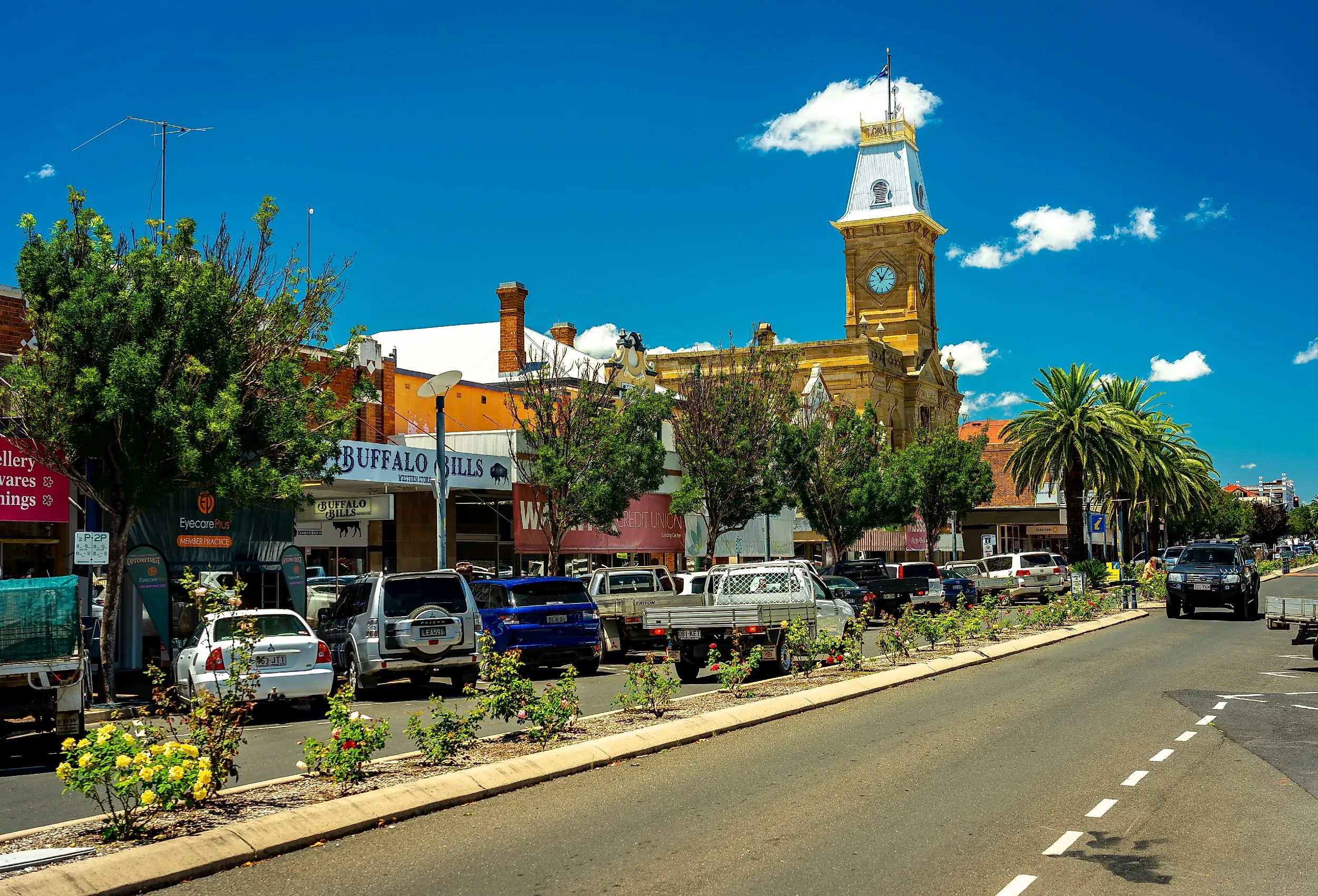 Street view in Warwick, Queensland, Australia. Image credit Alex Cimbal via Shutterstock.com