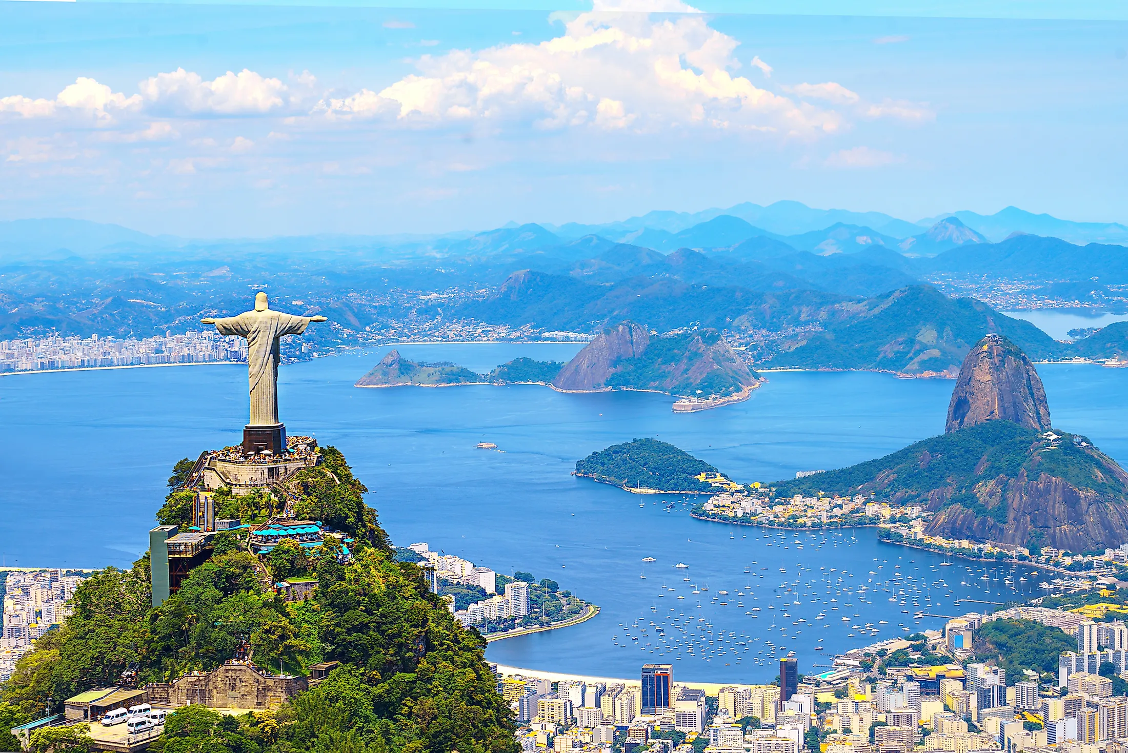 Christ the Redeemer Statue in Brazil.