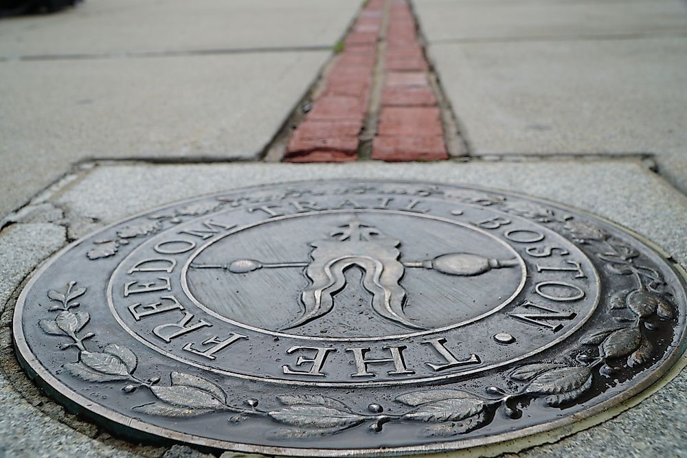 The beginning of the Freedom Trail.