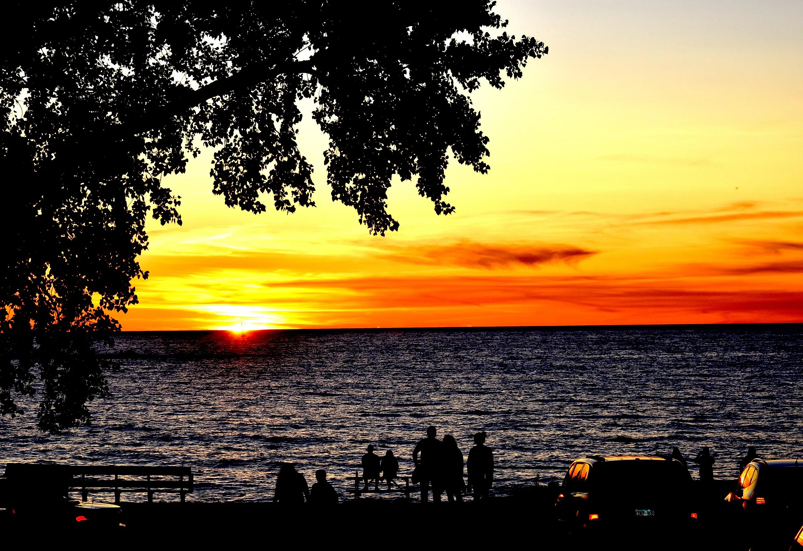 Goderich Beach in Ontario.