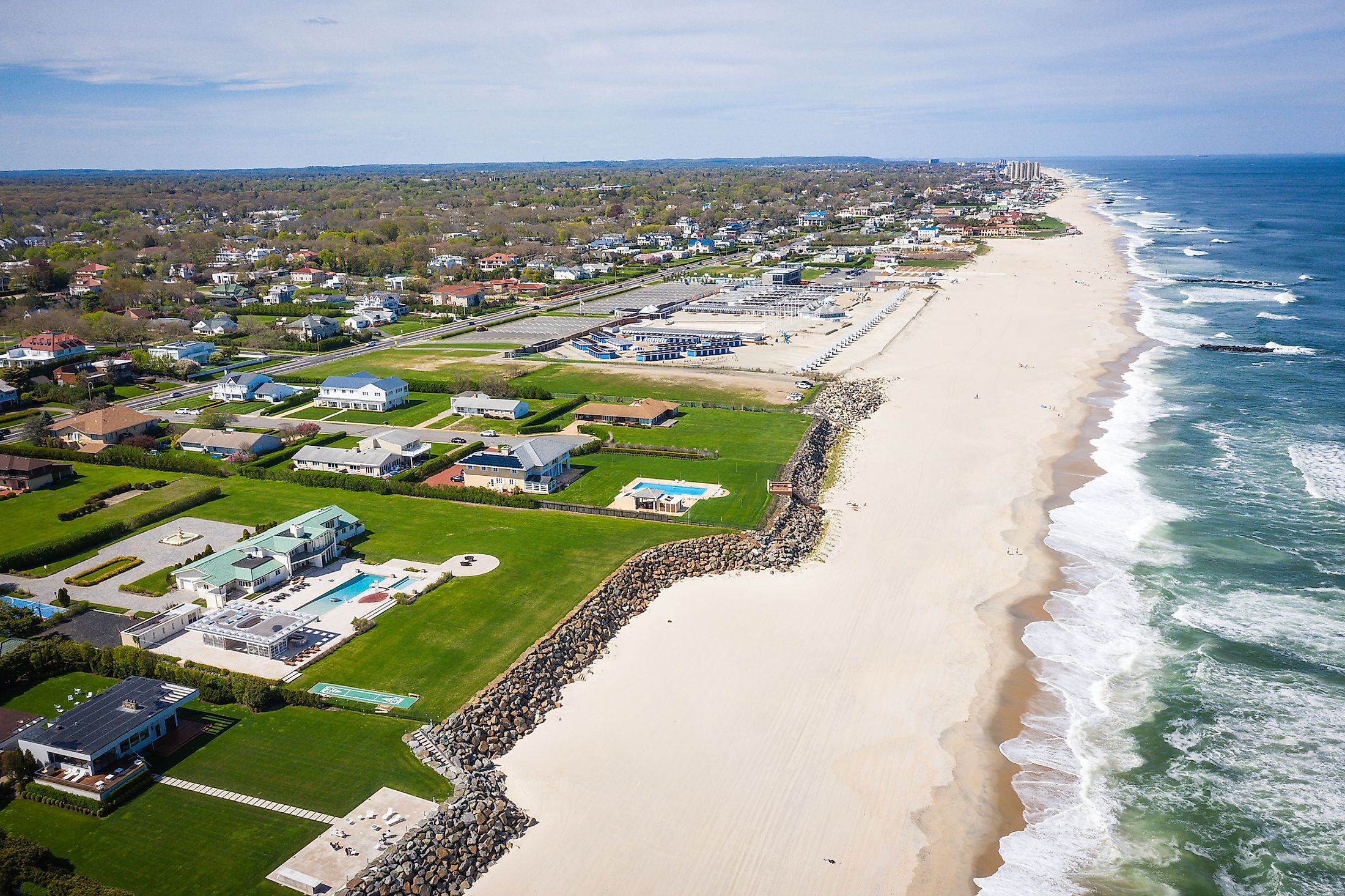 Aerial of Deal, New Jersey