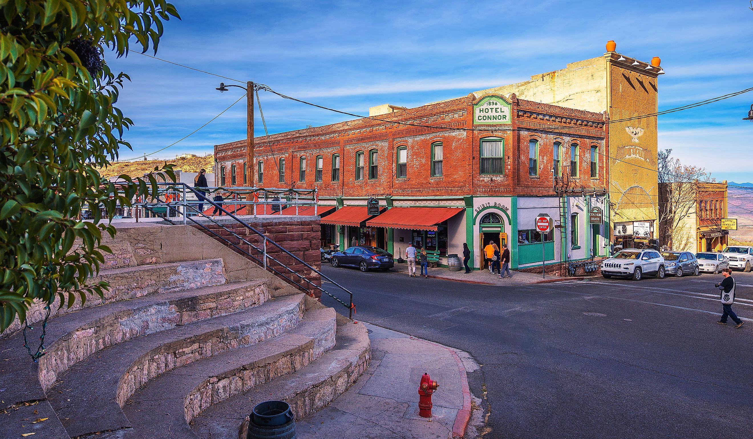 Historic Connor Hotel on the Main Street of Jerome, Arizona. Image credit: Nick Fox / Shutterstock.com.