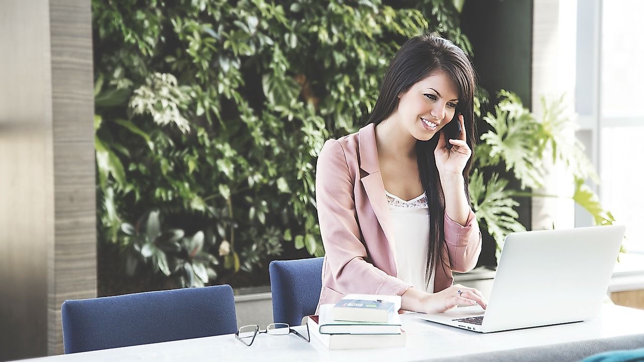 In several nations across the world, the service sector employs the greatest number of women.