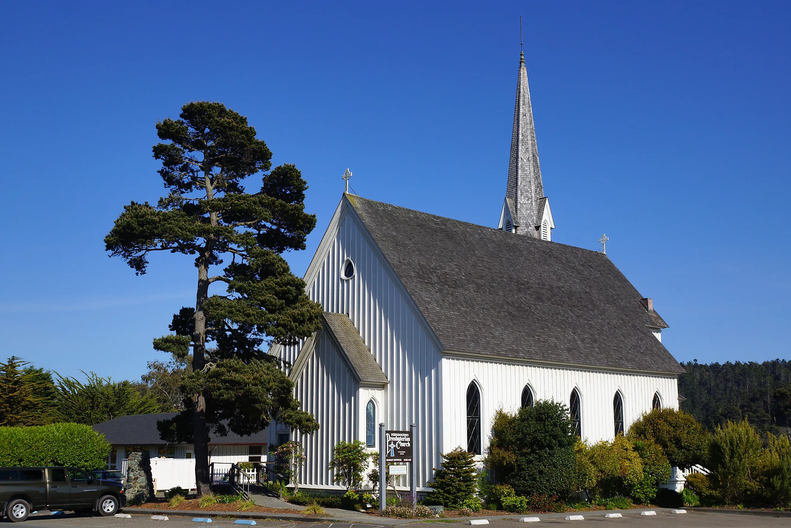 Mendocino Presbyterian Church, By Allie_Caulfield - Flickr