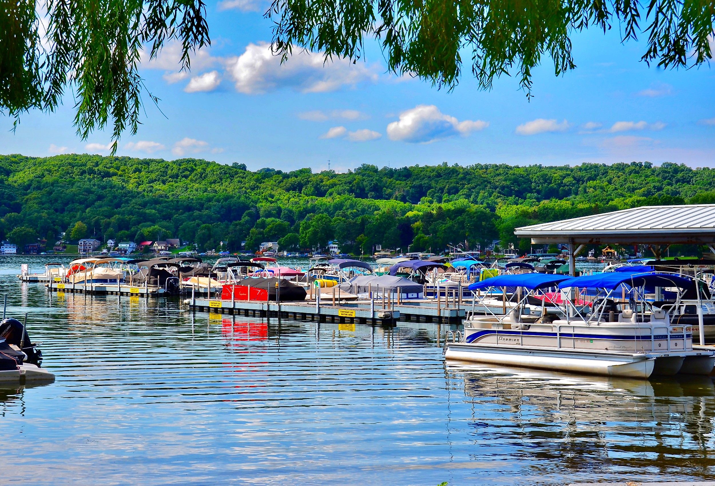 Harbor on Keuka Lake in Penn Yan, New York. Image credit PQK via Shutterstock