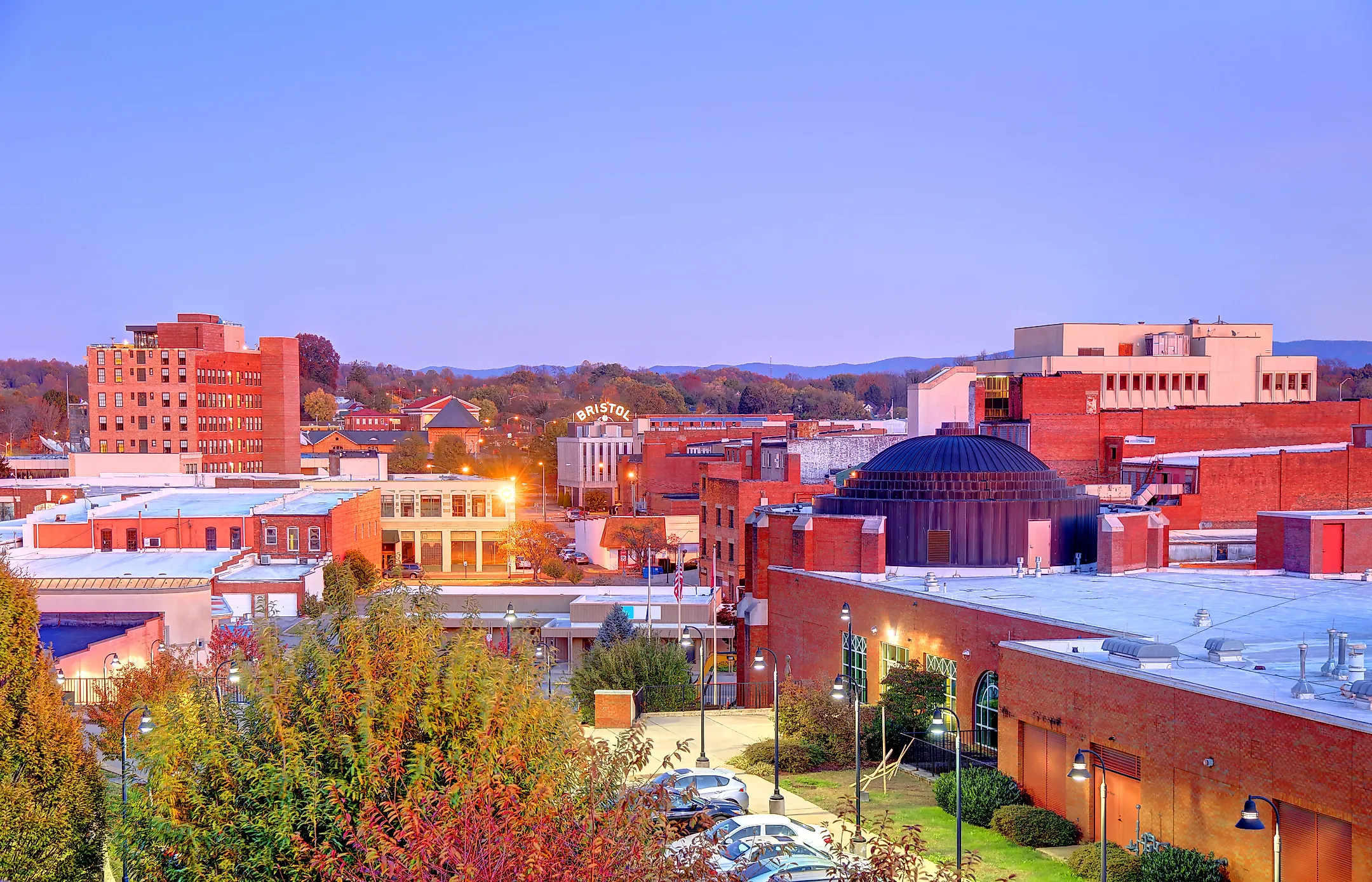 Bristol Virginia-Tennessee Skyline