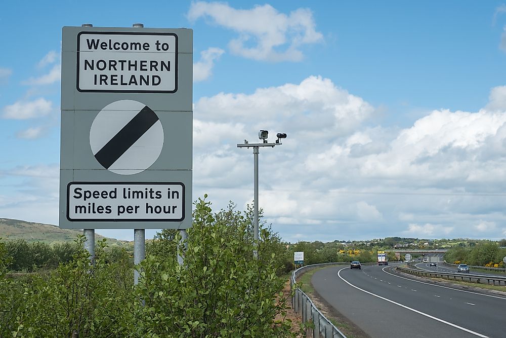 Northern Ireland is part of the United Kingdom. Editorial credit: Remizov / Shutterstock.com