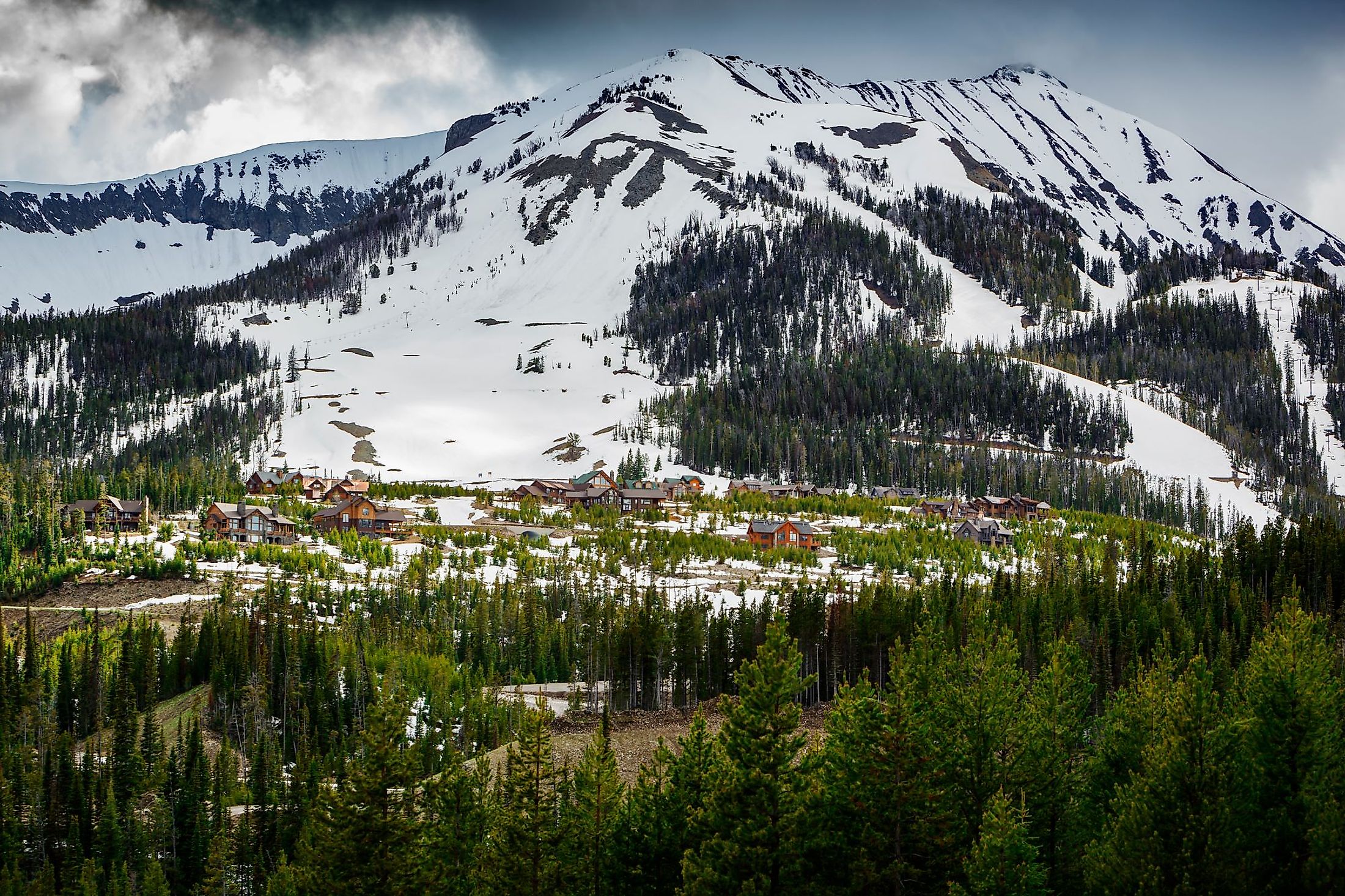 Moonlight Basin Ski Resort in Big Sky, Montana