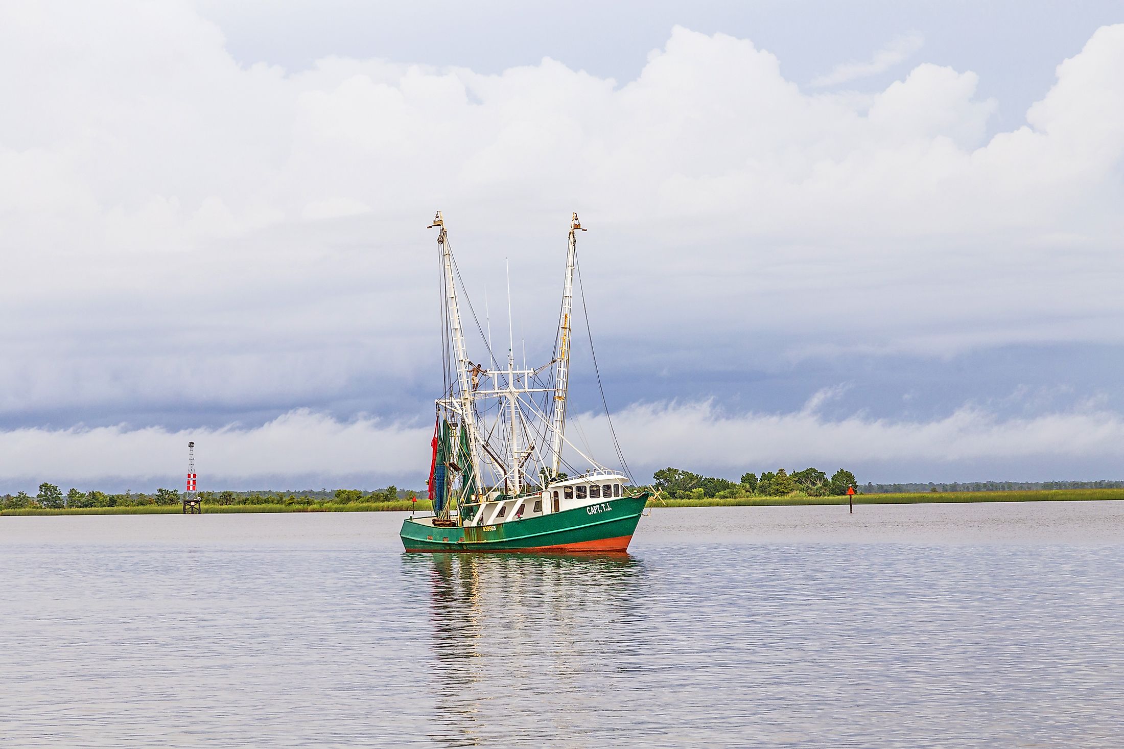 Apalachicola Bay. Editorial credit: travelview / Shutterstock.com